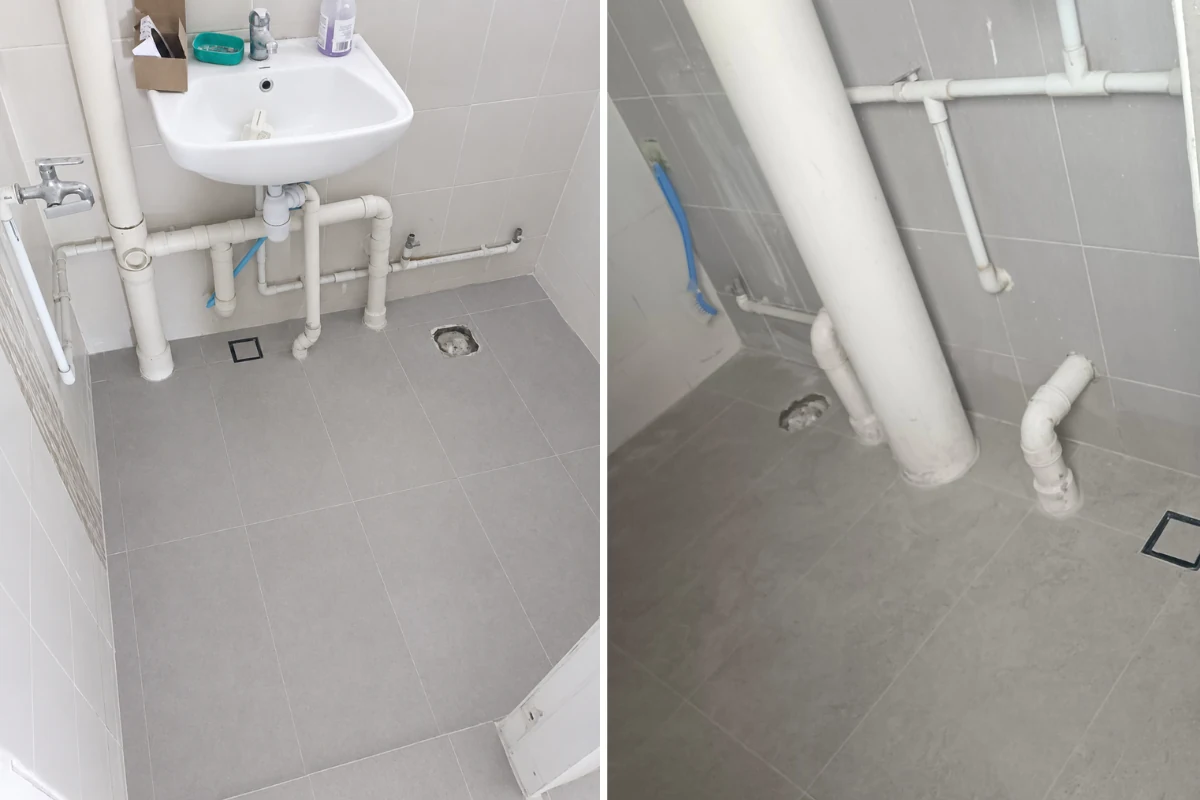Tile replacement and tile overlay works